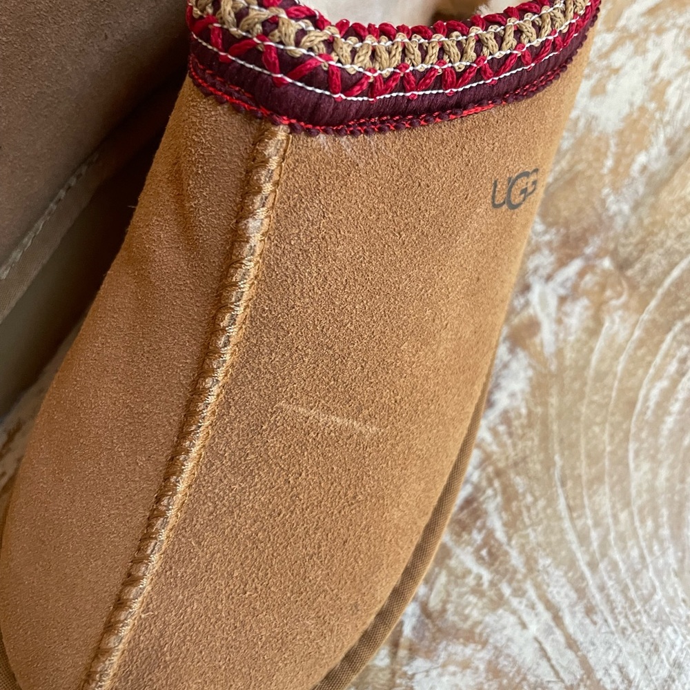 UGG Women's Tazz Brown Slippers - Picture 7 of 9